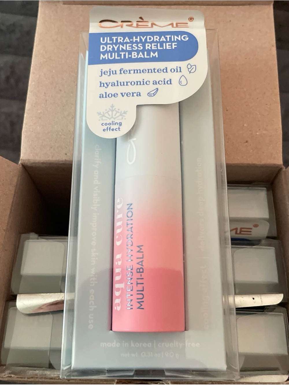 The Crème Shop Case - Ultra-Hydrating Dryness Relief Multi-Balm - Cooling Effect